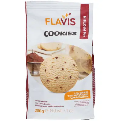 FLAVIS COOKIES BISCOTTI APROTEICI 200 G FLAVIS COOKIES BISCOTTI APROTEICI 200 G