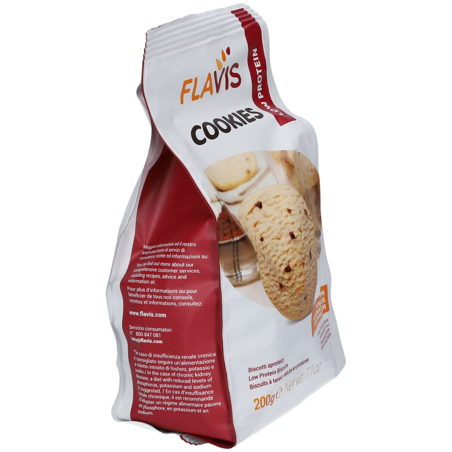 FLAVIS COOKIES BISCOTTI APROTEICI 200 G