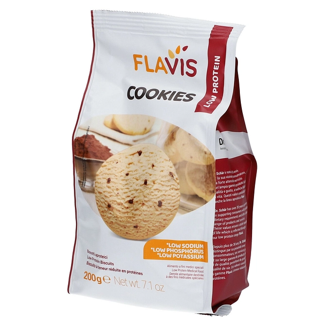 Flavis Cookies Biscotti Aproteici 200 G
