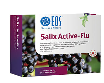 Eos Salix Active Flu 12 Bustine Gusto Arancio