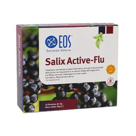 EOS SALIX ACTIVE-FLU 12 BUSTINE GUSTO ARANCIO