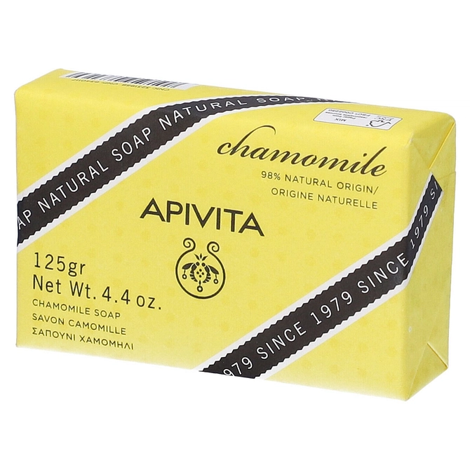 Apivita Natural Soap Chamomile 125 G