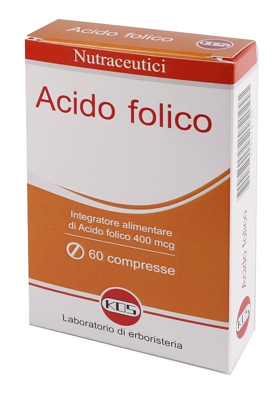 Acido Folico 400 Mcg 60 Compresse