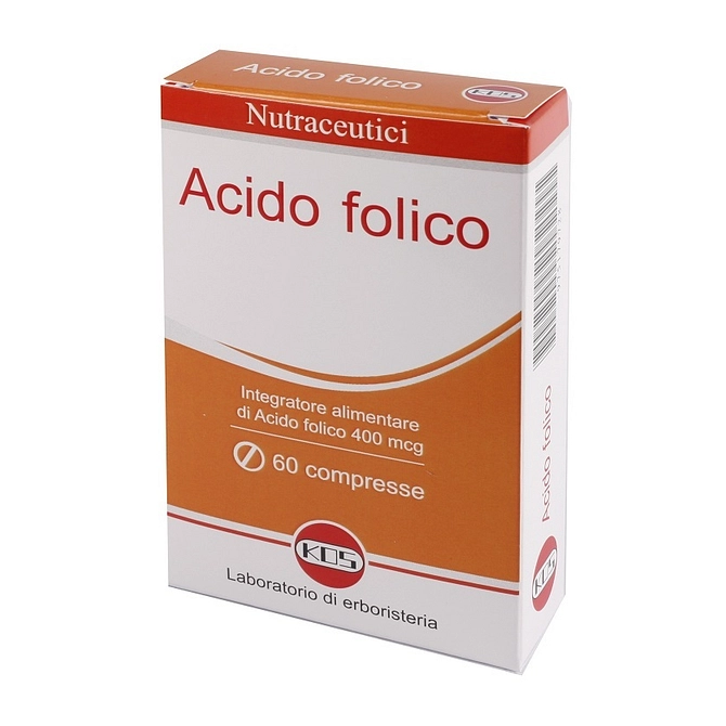 Acido Folico 400 Mcg 60 Compresse