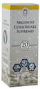 ARGENTO COLLOIDALE SUPREMO 20PPM CERTIFICATO SPRAY CON CONTAGOCCE + EROGATORE NASO + EROGATORE GOLA + EROGATORE PELLE