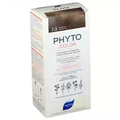 PHYTOCOLOR 7.3 BIONDO DORATO 1 LATTE + 1 CREMA + 1 MASCHERA + 1 PAIO DI GUANTI