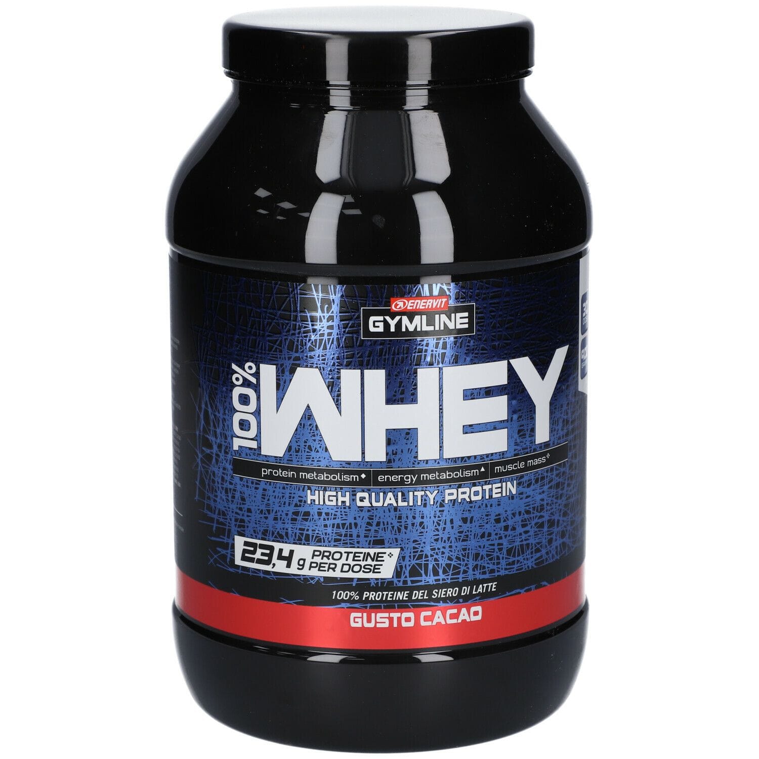 GYMLINE 100% WHEY CONCENTRATE CACAO 900 G