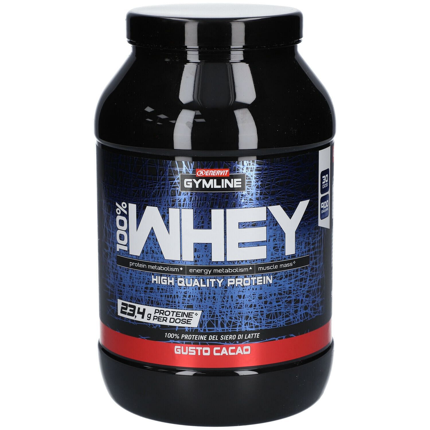 Gymline 100% Whey Concentrate Cacao 900 G