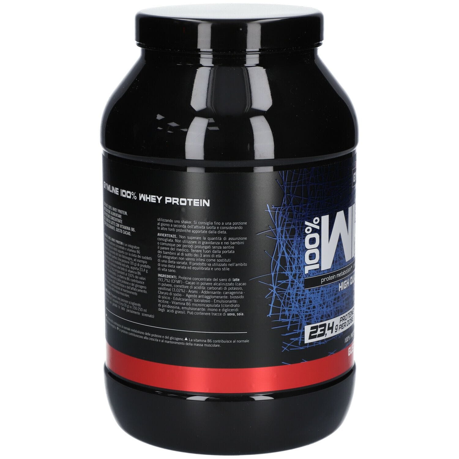 GYMLINE 100% WHEY CONCENTRATE CACAO 900 G