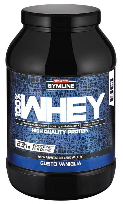 Gymline 100% Whey Concentrate Vaniglia 900 G