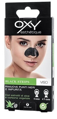 OXY BLACK STRIPS 8 PEZZI