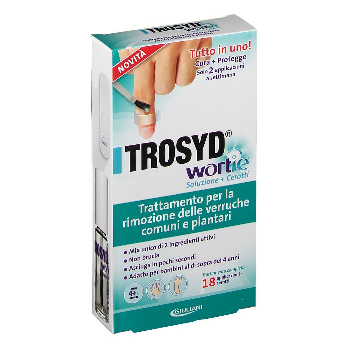 Trosyd Wortie Soluzione + Cerotti