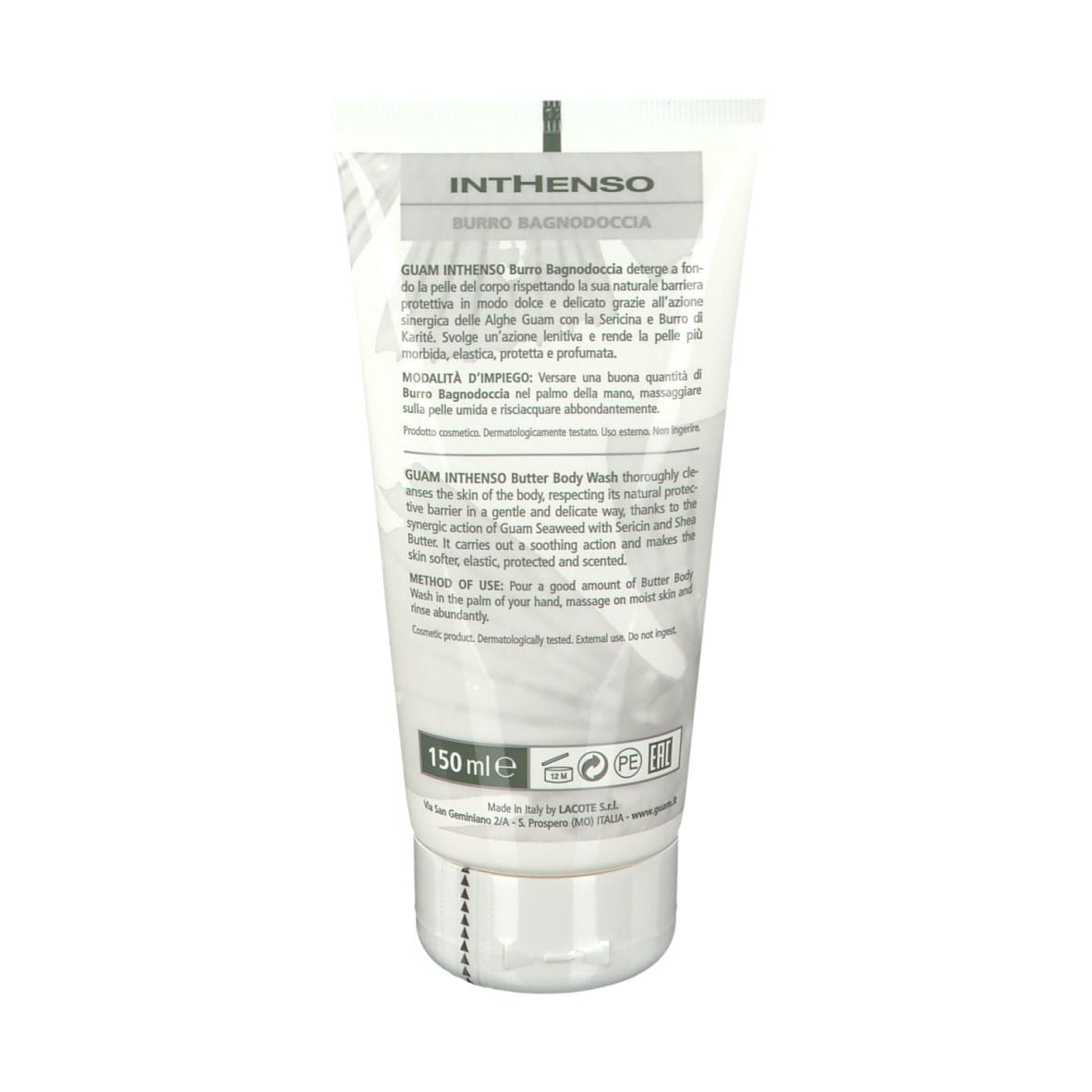 GUAM INTHENSO BURRO BAGNODOCCIA 150 ML