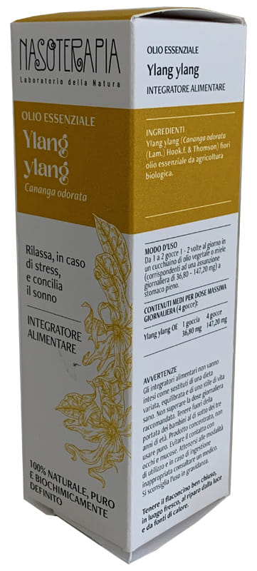NASOTERAPIA OLIO ESSENZIALE YLANG YLANG 10 ML