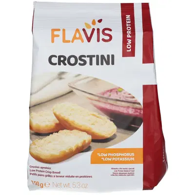 FLAVIS CROSTINI APROTEICI 150 G FLAVIS CROSTINI APROTEICI 150 G