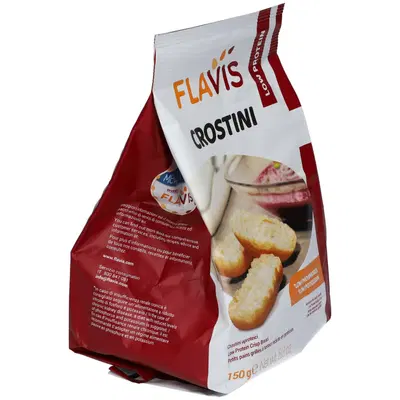 FLAVIS CROSTINI APROTEICI 150 G FLAVIS CROSTINI APROTEICI 150 G