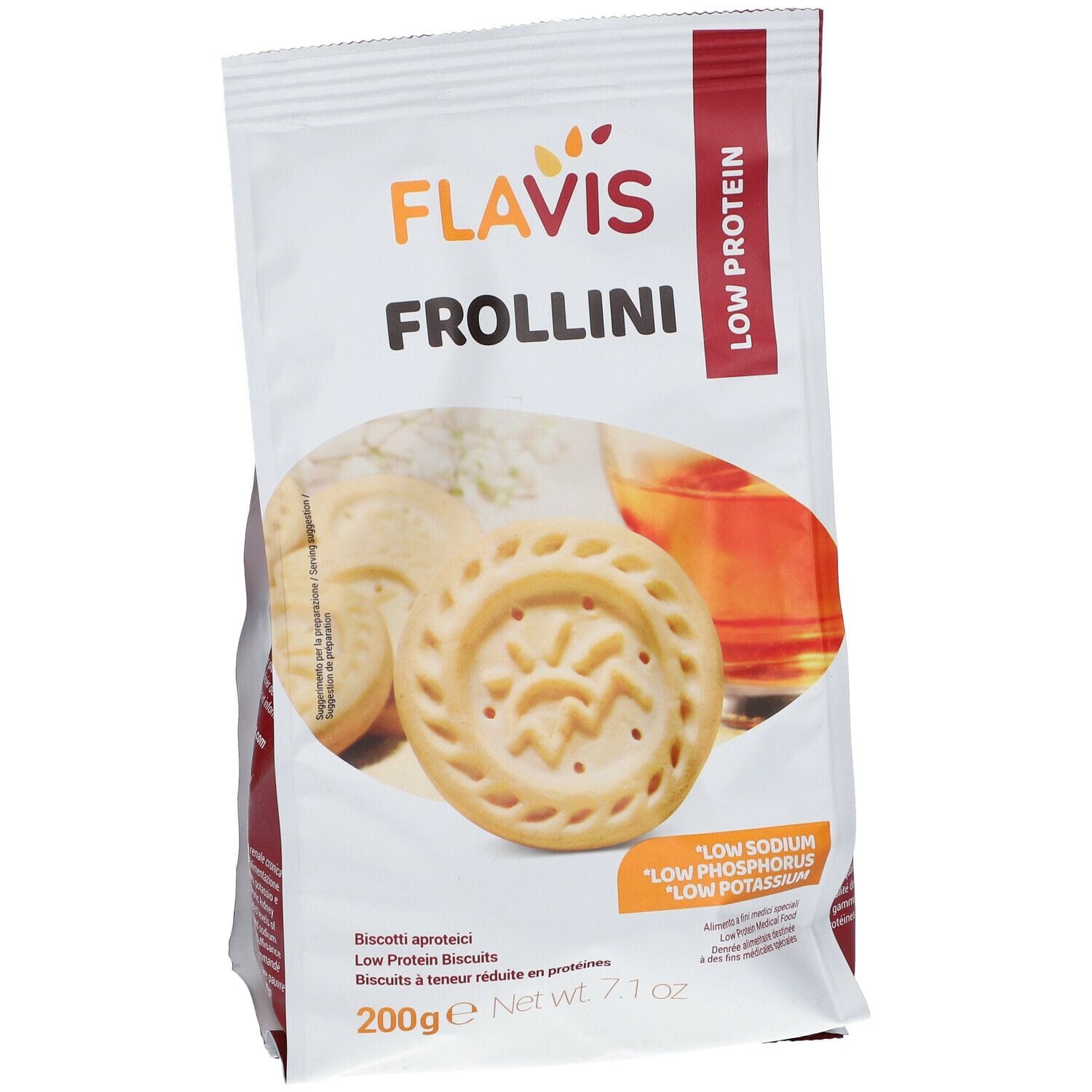 FLAVIS FROLLINI BISCOTTI APROTEICI 200 G