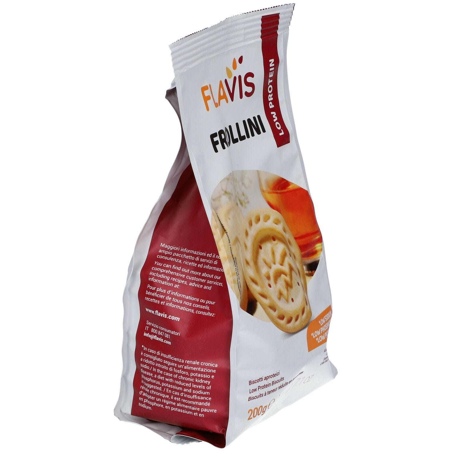 FLAVIS FROLLINI BISCOTTI APROTEICI 200 G