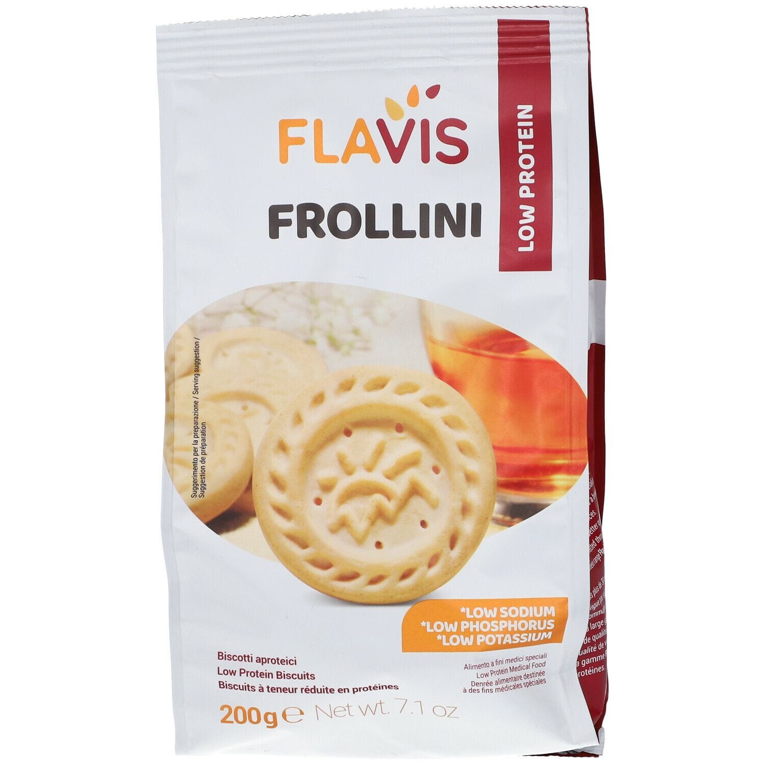 FLAVIS FROLLINI BISCOTTI APROTEICI 200 G