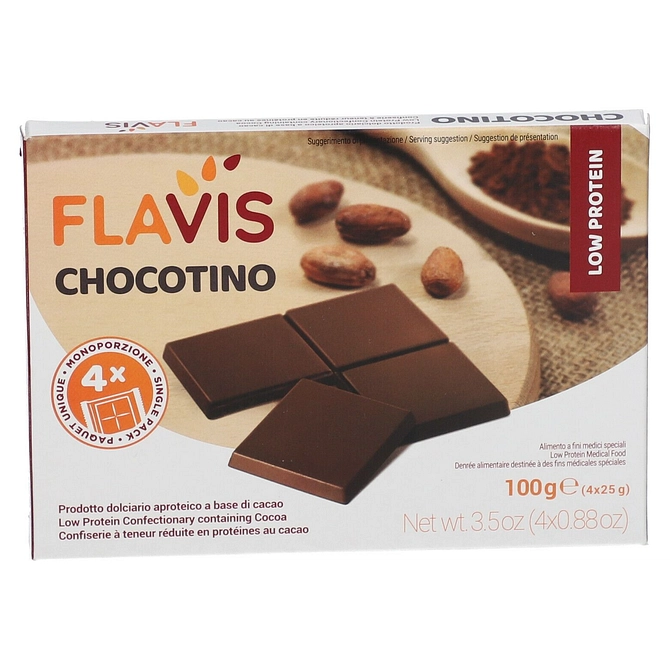 Flavis Chocotino 4 Porzioni Da 25 G