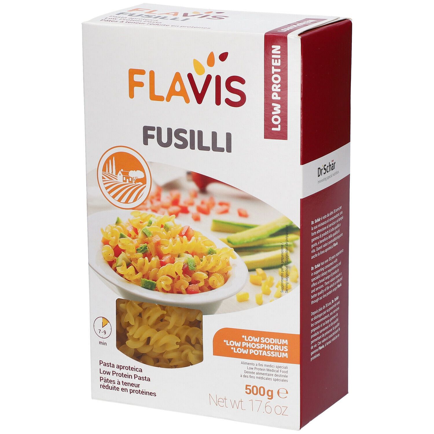 Flavis Fusilli Aproteici 500 G