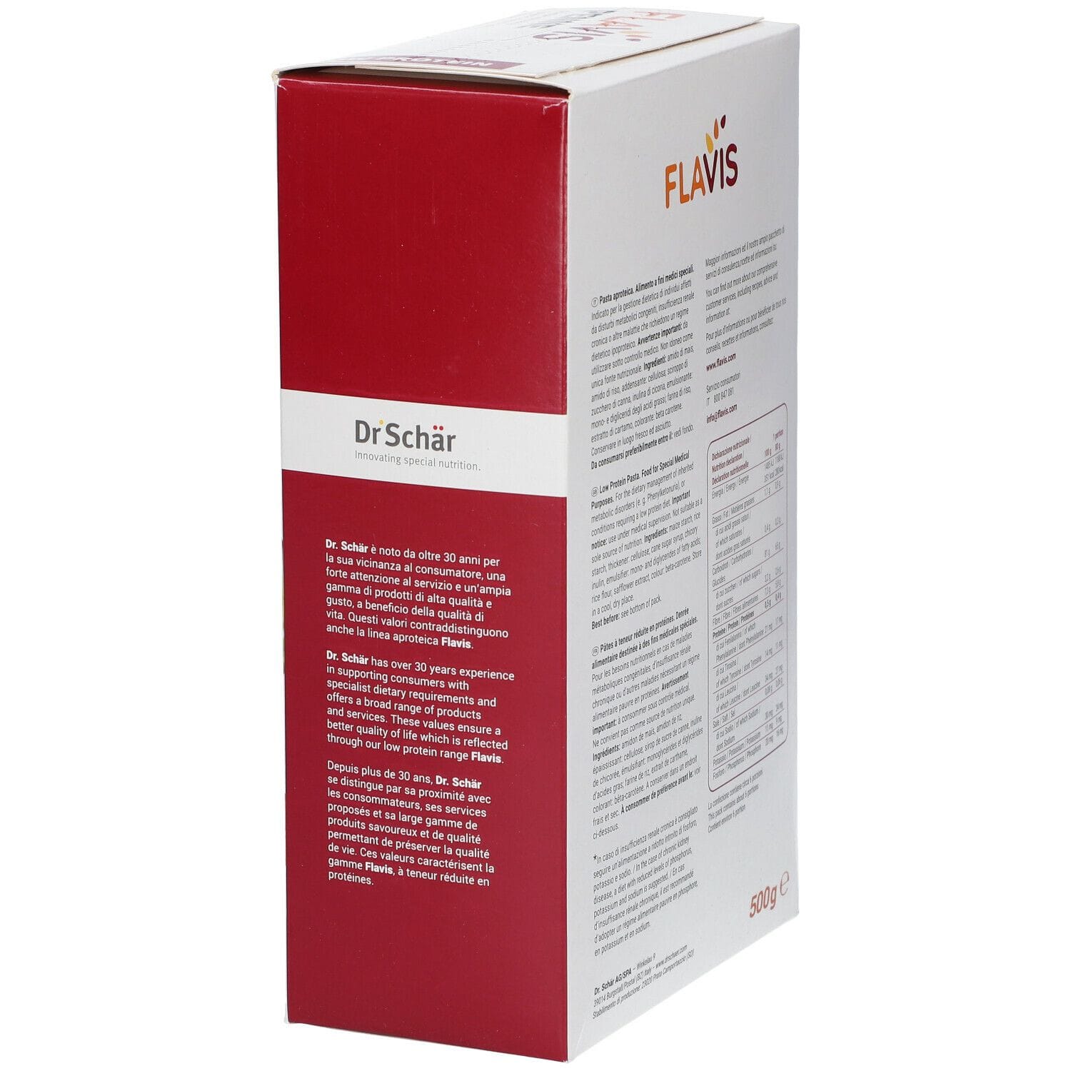 FLAVIS PENNE APROTEICHE 500 G