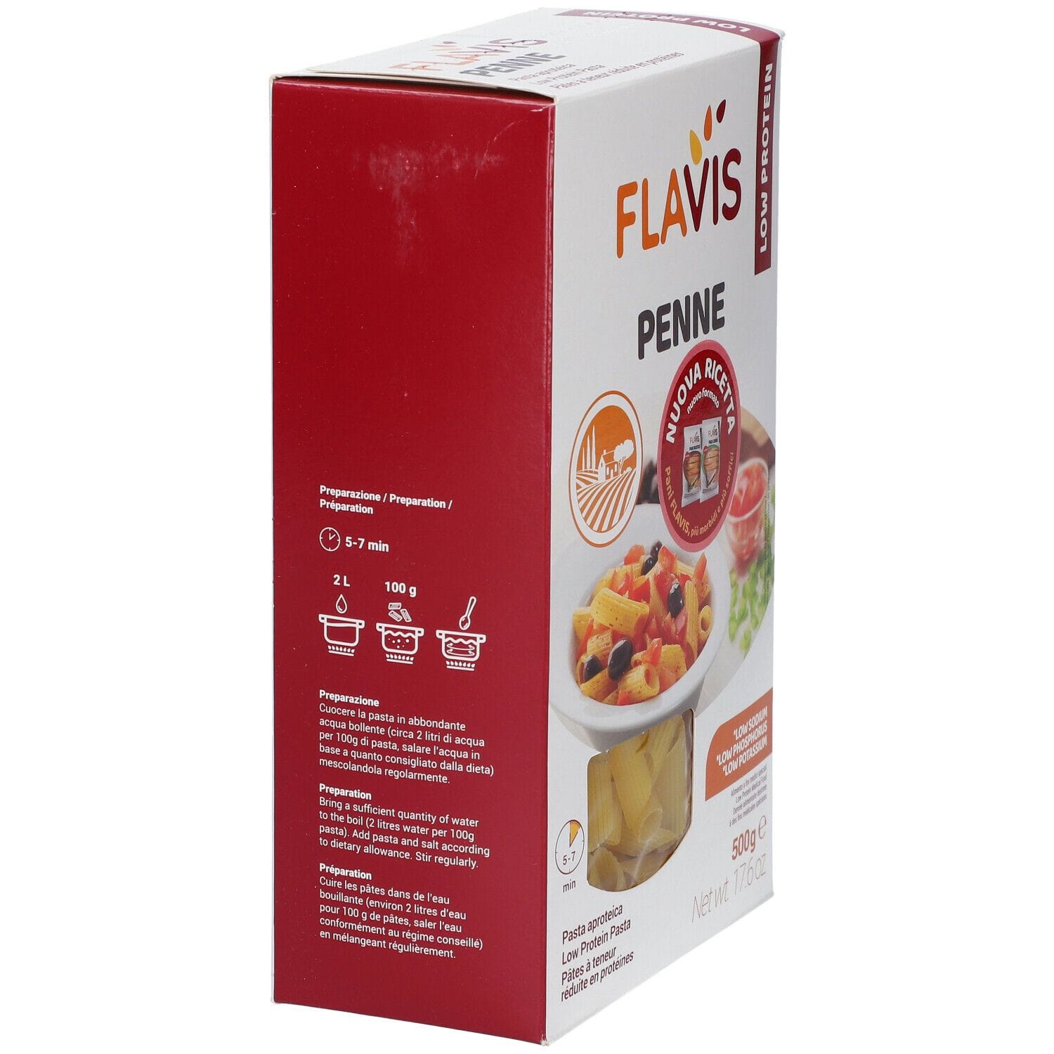 FLAVIS PENNE APROTEICHE 500 G