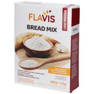 FLAVIS BREAD MIX PREPARATO PER PANE E IMPASTI LIEVITATI APROTEICI 500 G