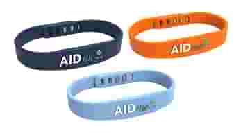 AIDME BRACCIALE SALVAVITA AZZURRO CON SISTEMA NFC