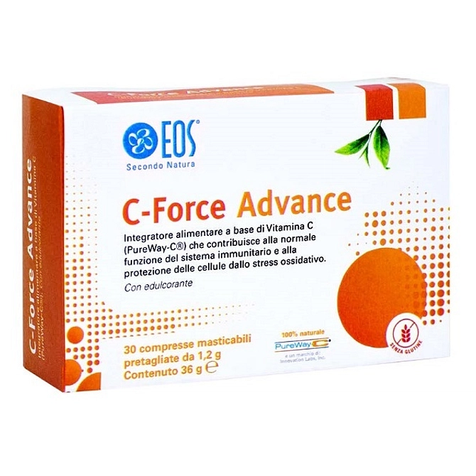 Eos C Force Advance 30 Compresse Masticabili Pretagliate