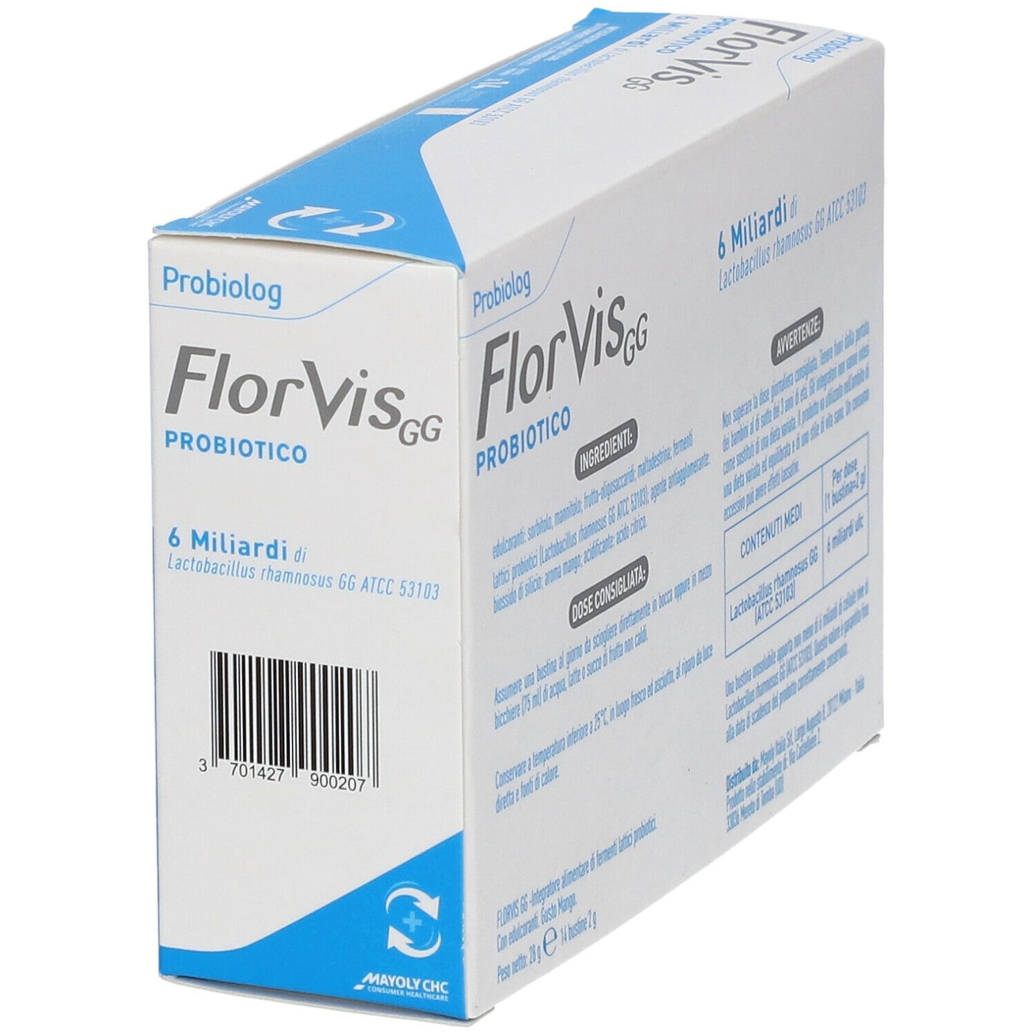 FLORVIS GG 14 BUSTINE OROSOLUBILI GUSTO MANGO