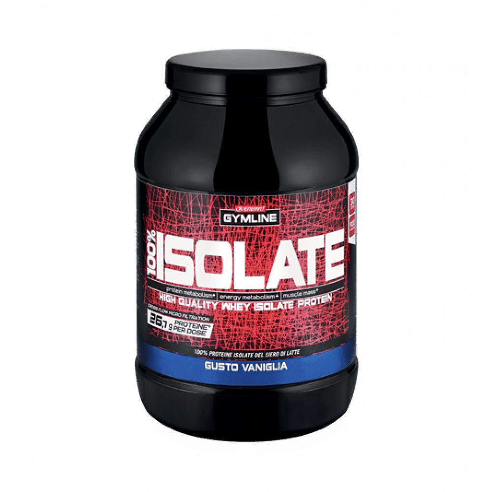 Gymline 100% Whey Isolate Vaniglia 900 G