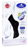 SAUBER CALZA UOMO FANTASIA Q-SKIN 70 DEN BLU DOPPIO POIS GRIGIO TAGLIA P PROMO