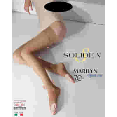 MARILYN 70 PUNTA APERTA CALZA AUTOREGGENTE CIPRIA 4-L