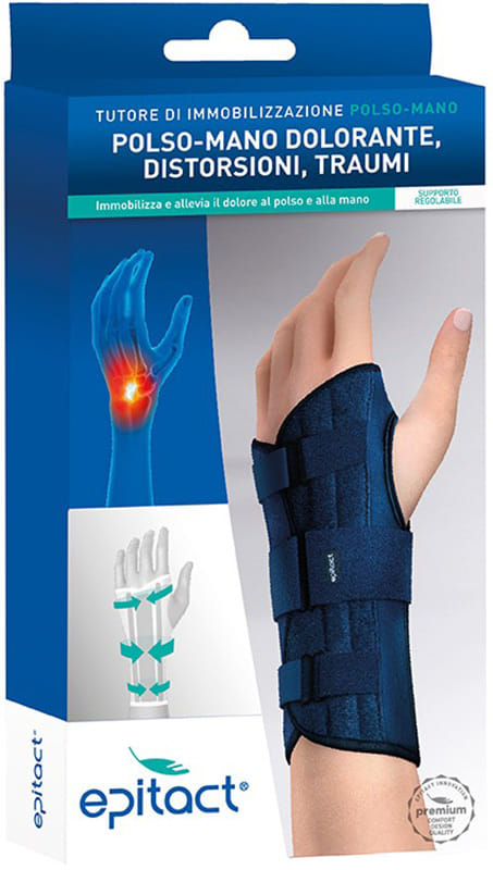 Epitact Tutore Immobilizzazione Polso Mano Destra L
