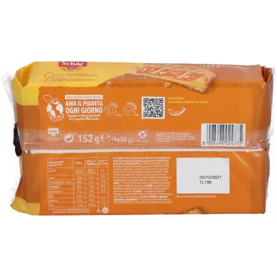 SCHAR CROSTATINA CON CONFETTURA DI ALBICOCCA 4 MONOPORZIONI DA 35 G SCHAR CROSTATINA CON CONFETTURA DI ALBICOCCA 4 MONOPORZIONI DA 35 G