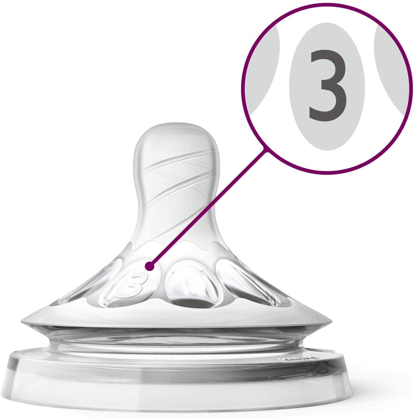 AVENT 2 TETTARELLE NATURAL FLUSSO MEDIO 3 FORI