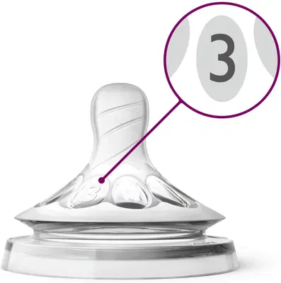 AVENT 2 TETTARELLE NATURAL FLUSSO MEDIO 3 FORI AVENT 2 TETTARELLE NATURAL FLUSSO MEDIO 3 FORI