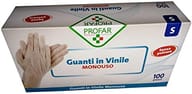 PROFAR GUANTO IN VINILE SENZA POLVERE S 100 PEZZI