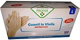 PROFAR GUANTO IN VINILE SENZA POLVERE L 100 PEZZI