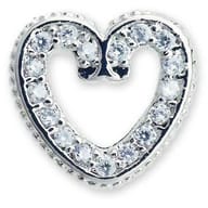 BJT966 ORECCHINI ELEGANT HEART STAINLESS STEEL