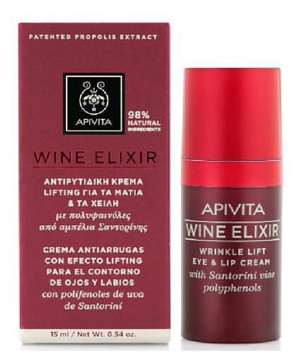 Apivita New Wine Elixir Eye Cream 15 Ml