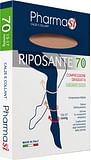 PHARMASI CALZA AUTOREGGENTE 70D PUNTA APERTA AMBRA 4