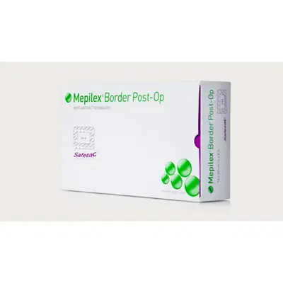 MEDICAZIONE IN SCHIUMA DI POLIURETANO MEPILEX BORDER POST OPERATORIA ASSORBENTE BORDO INTEGRATO STRATO DI CONTATTO IN SILICONE MORBIDO 10X25 CM 5 PEZZI MEDICAZIONE IN SCHIUMA DI POLIURETANO MEPILEX BORDER POST OPERATORIA ASSORBENTE BORDO INTEGRATO STRATO DI CONTATTO IN SILICONE MORBIDO 10X25 CM 5 PEZZI