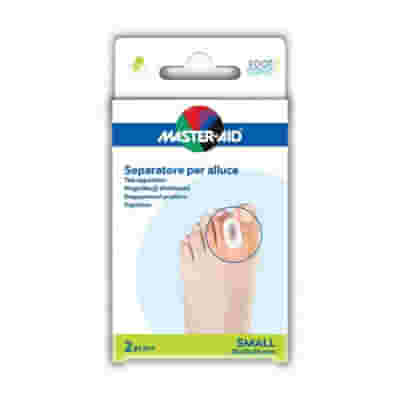 SEPARATORE DITA IN GEL MASTER-AID FOOTCARE PER ALLUCE SMALL 2 PEZZI D1