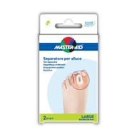SEPARATORE DITA IN GEL MASTER-AID FOOTCARE PER ALLUCE LARGE 2 PEZZI D2