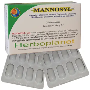 MANNOSYL NEW 24 COMPRESSE MANNOSYL NEW 24 COMPRESSE