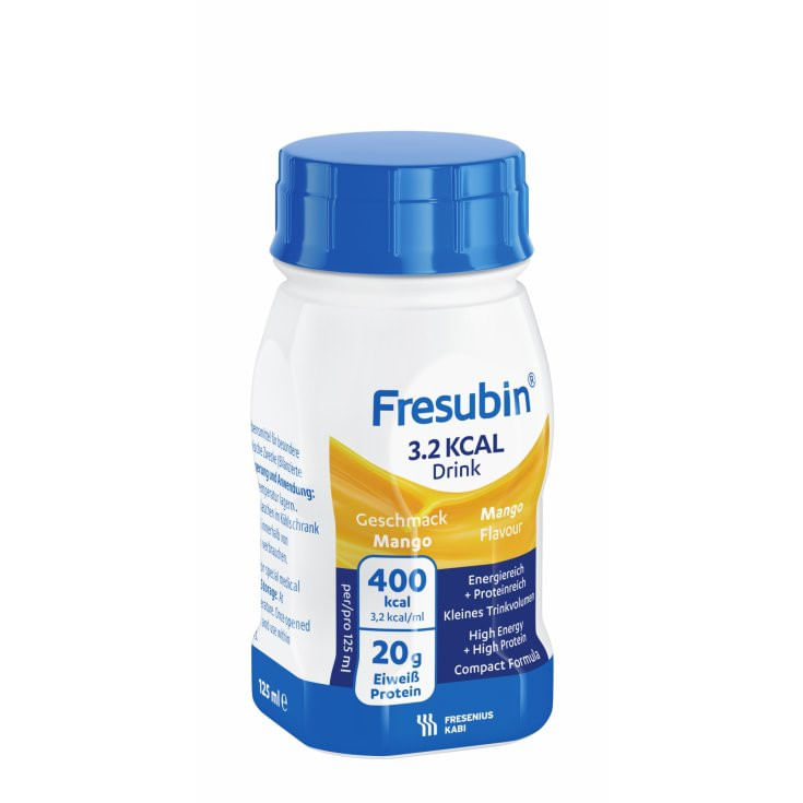 FRESUBIN 3,2 KCAL DRINK MANGO 4 X 125 ML