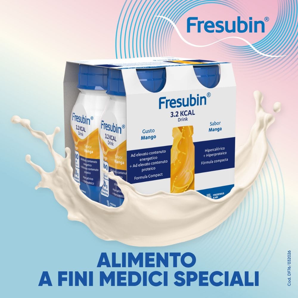 FRESUBIN 3,2 KCAL DRINK MANGO 4 X 125 ML