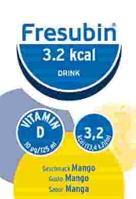 FRESUBIN 3,2 KCAL DRINK MANGO 4 X 125 ML
